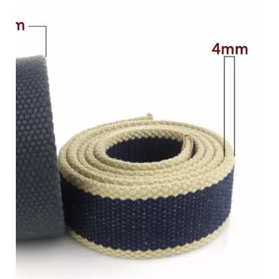 Automatic Buckle Canvas Belt - Green