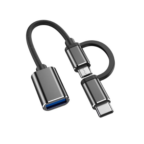 2 In 1 OTG Cable
