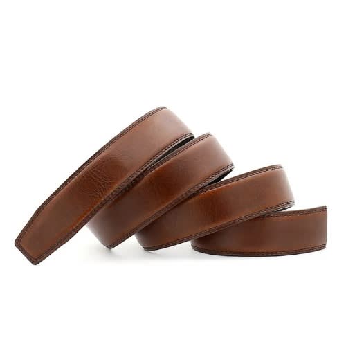 Cetiri Automatic Cowhide Leather Belts - Brown