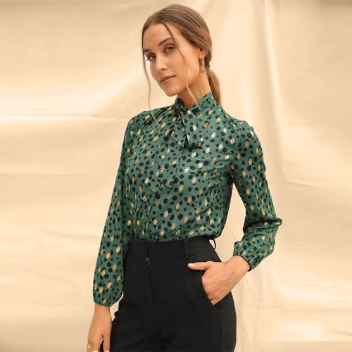 Women's Chiffon Shirt - Multicolor