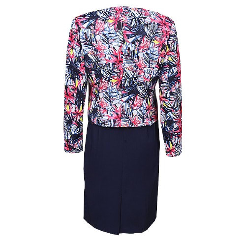 Fashionable Ladies Gown Dress Suit LGJ-4276-Multicolored