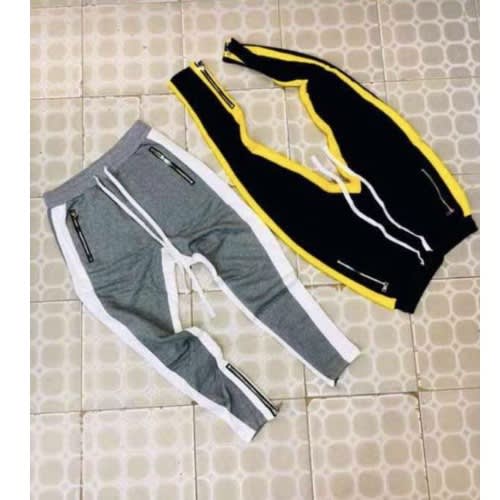 2 In 1 Black & Grey Pants