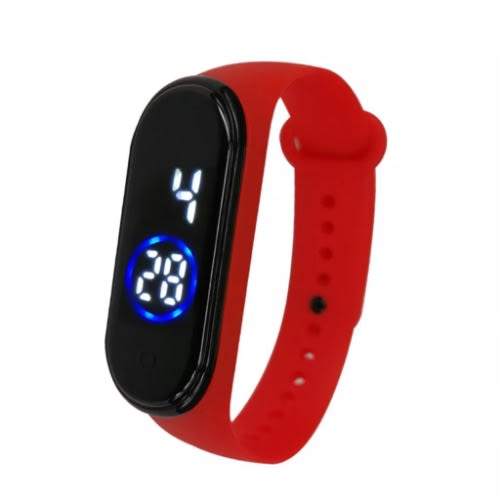 Touch Screen LED Sports Watch - Red