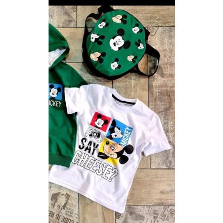 Boy Mickey Mouse 4psc Set - Green