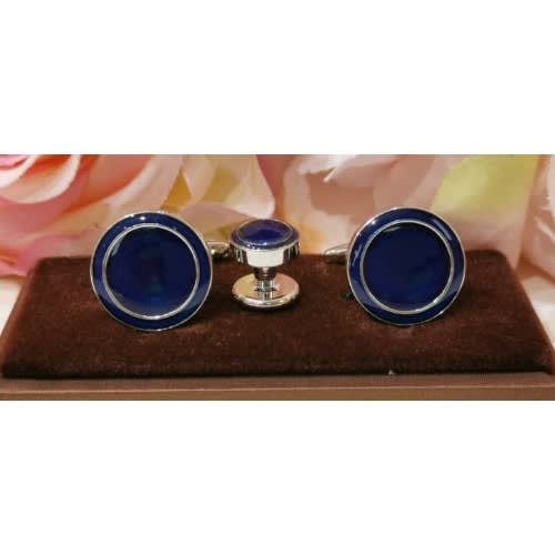 Blue Silver Ring