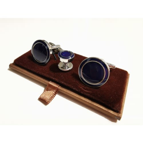 Blue Silver Ring