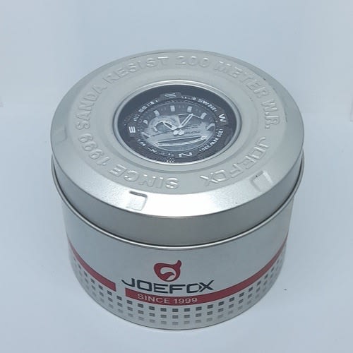 Stainless Steel Digital Watch - Silver