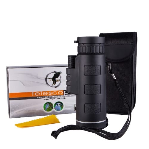 40x60 Zoom Optical Lens Monocular Telescope + Tripod + Clip For Mobile Phone