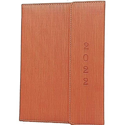 Exotic Diary 2022 - Medium Size- Brown- 21cm by 14.2cm