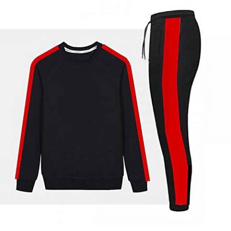 Red Stripped Black Up And Down