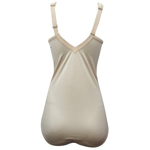 Wireless Satin Sheen Shaping Body Corselette