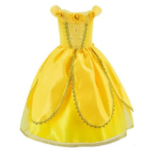 Princess Belle- Beauty & The Beast Dress Costume.