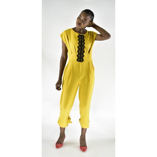 Emerald Jumpsuit - Yellow