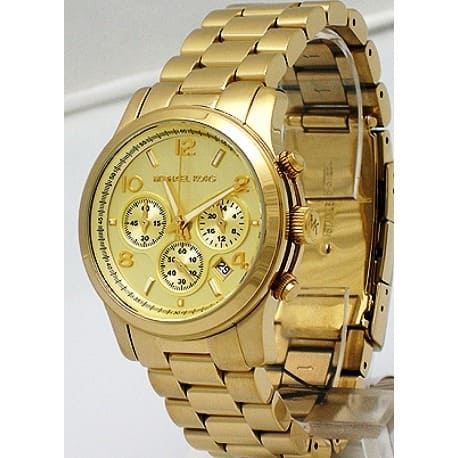 5055 Gold Dial Chronograph Movement Watch