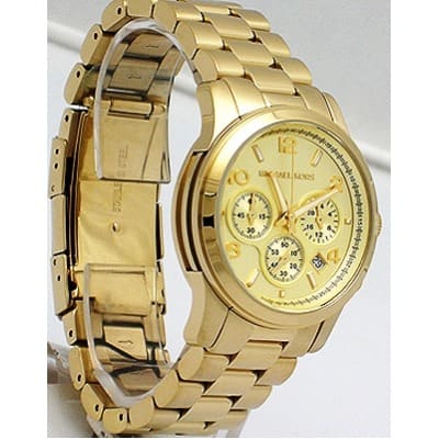 5055 Gold Dial Chronograph Movement Watch