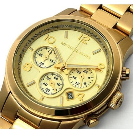 5055 Gold Dial Chronograph Movement Watch