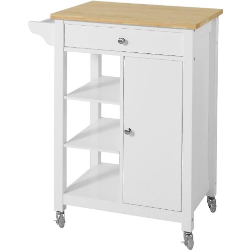 SoBuy Kitchen Storage Trolley Cabinet With Shelves