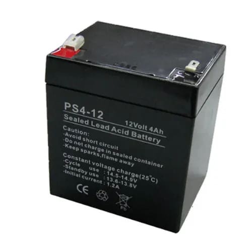 Rechargeable Fan Battery - 12v - 5.0 Ah - Black