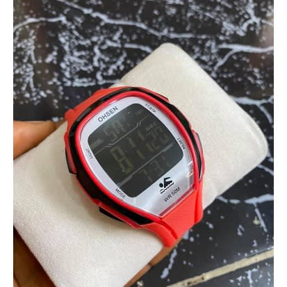 Men's Rubber Strap Wrist Watch