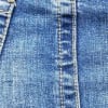 Stone Wash Denim Mini Jeans Skirt-Blue