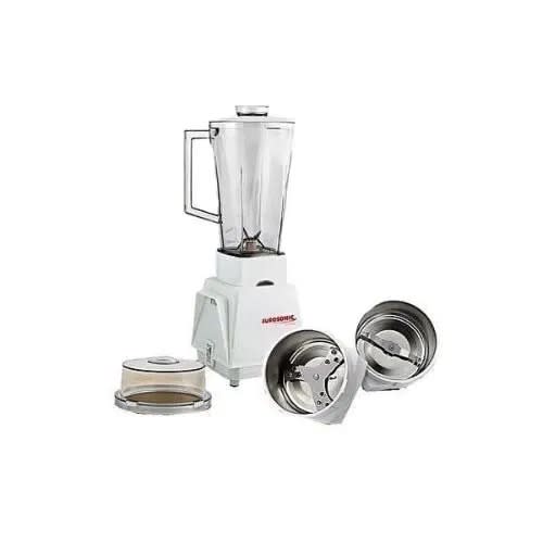 Eurosonic 3pcs Nonstick-coated Cookware Set - Red With Table Top Gas Cooker And Blender