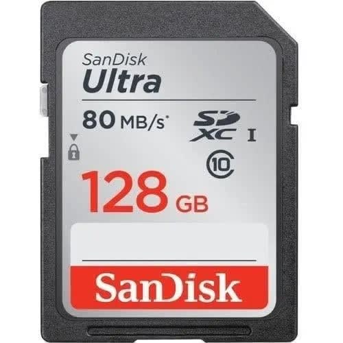 Ultra Sdxc Sd Memory Card Class 10 For Digital Slr Cameras- Uhs-i Fa - 128GB
