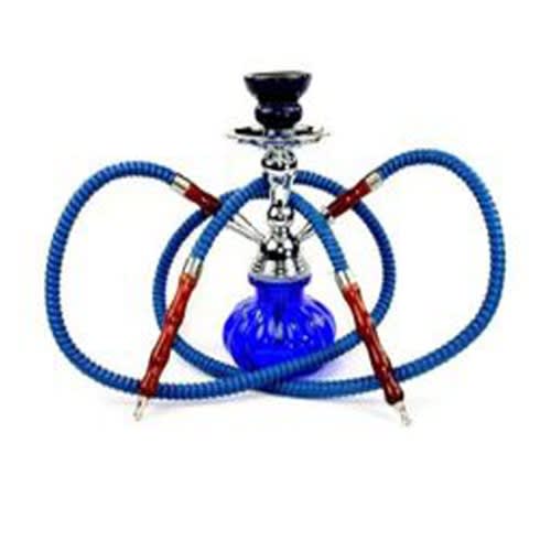Arab Hookah Shisha Pot - Blue