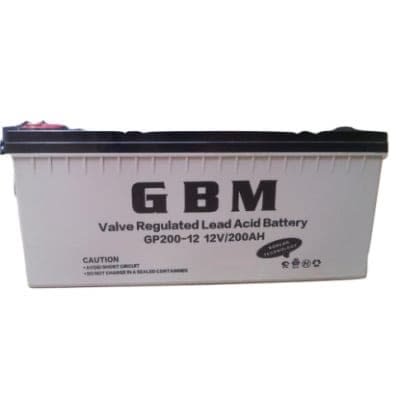 Gbm 200amps 12v Inverter Battery