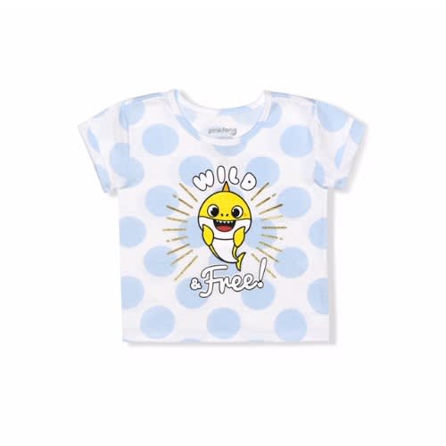 Baby Shark Baby & Toddler Girls Top & Shorts Set