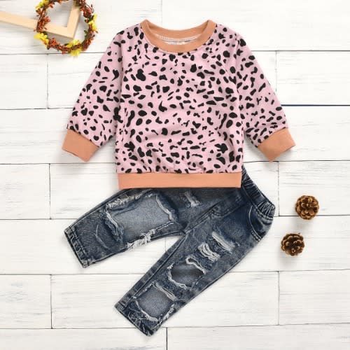 Baby Girl Set - Top And Jeans