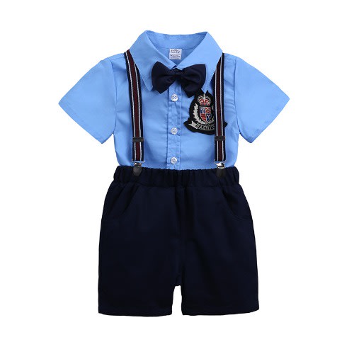 Kids Bow Set- Blue