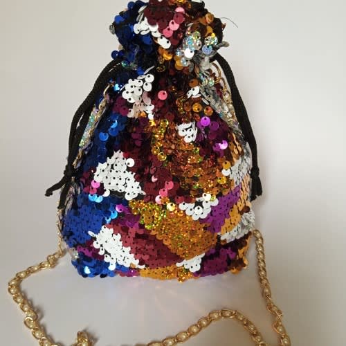 Drawstring Purse - Multicolor