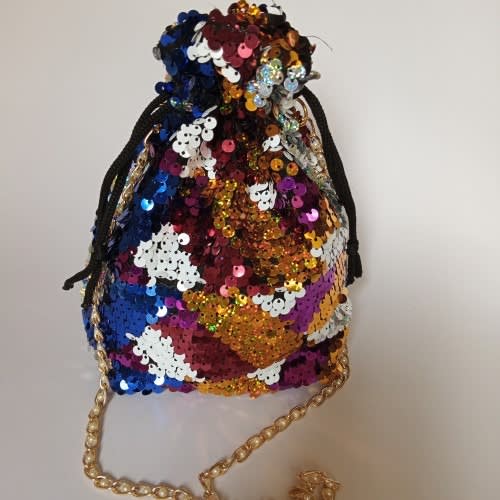 Drawstring Purse - Multicolor