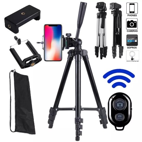 Lightweight Camera Tripod Phone Stand Holder For Iphone