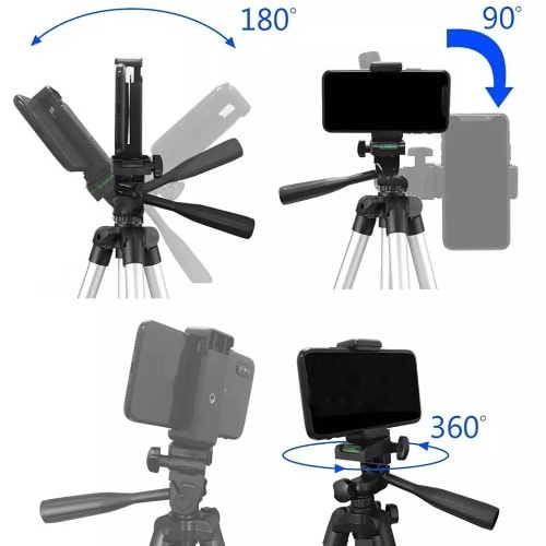 Lightweight Camera Tripod Phone Stand Holder For Iphone