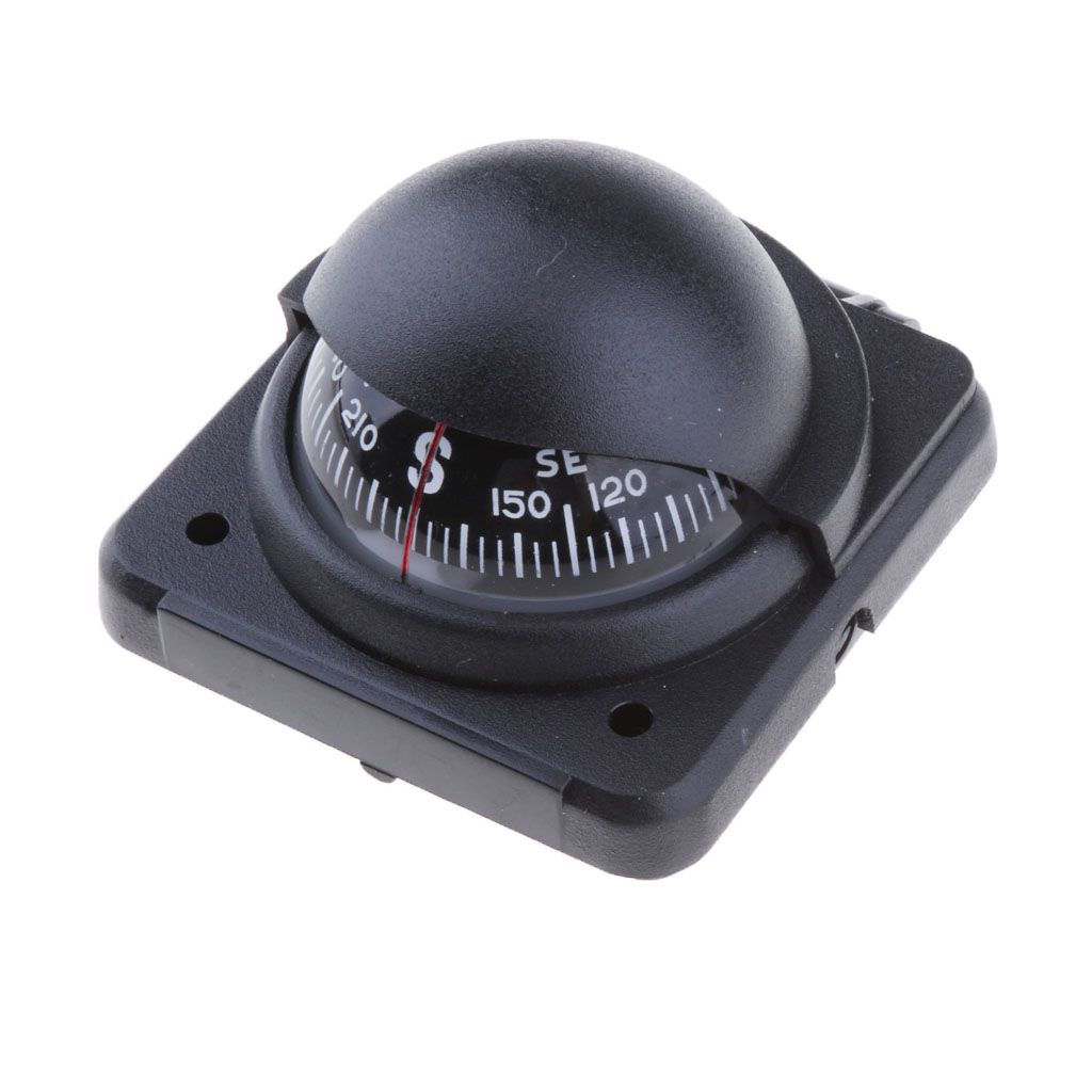 Black Compass Ball Digital Marine Boat Navigation Car