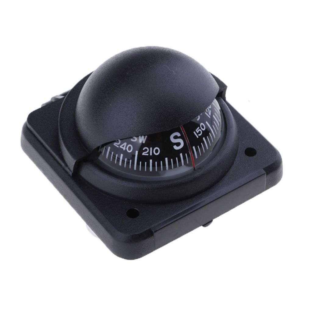 Black Compass Ball Digital Marine Boat Navigation Car