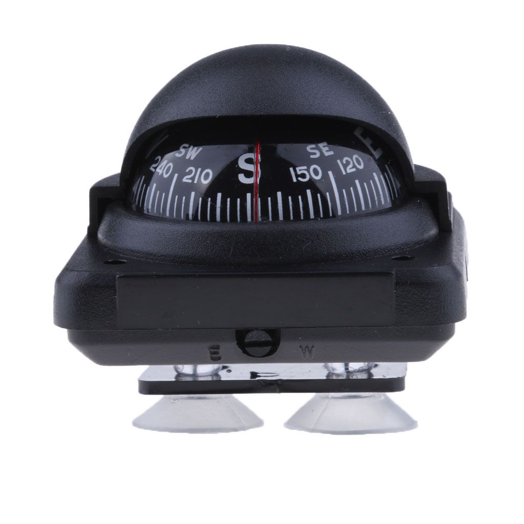 Black Compass Ball Digital Marine Boat Navigation Car