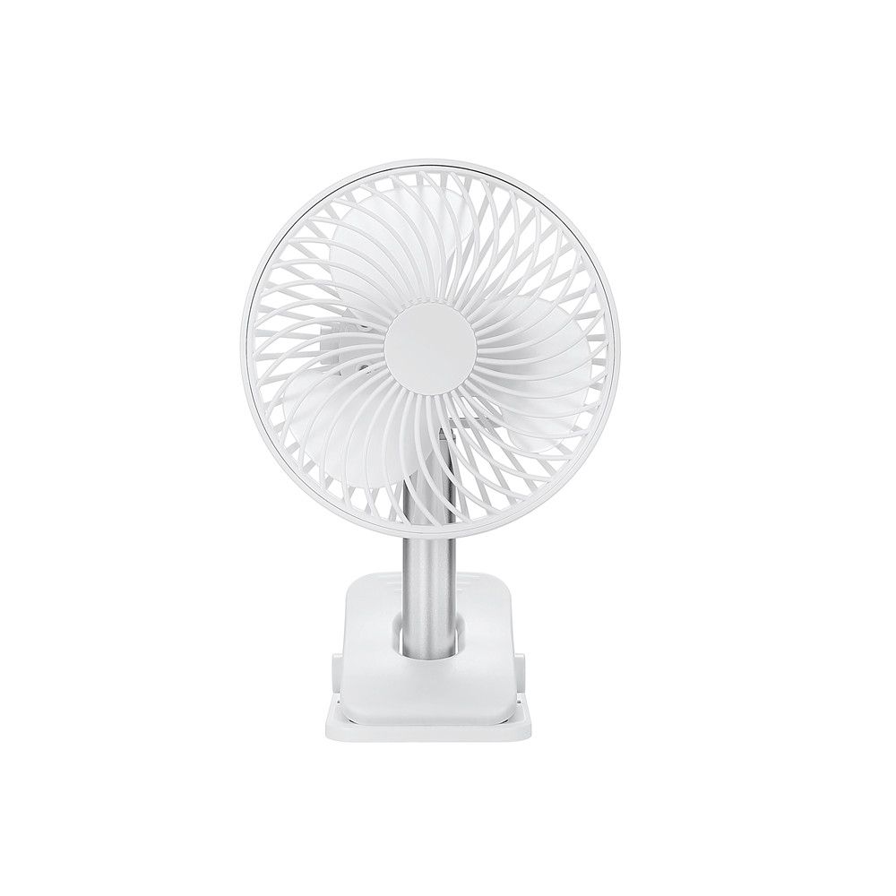 USB Portable Clip Rechargeable Desk Cordless Telescopic Fan