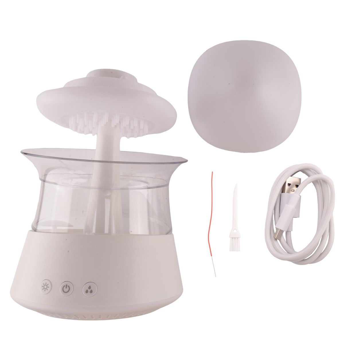 Cloud Humidifier, Essential Oil Diffuser with 7 Colours LED