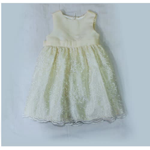 Laced Dress -  White