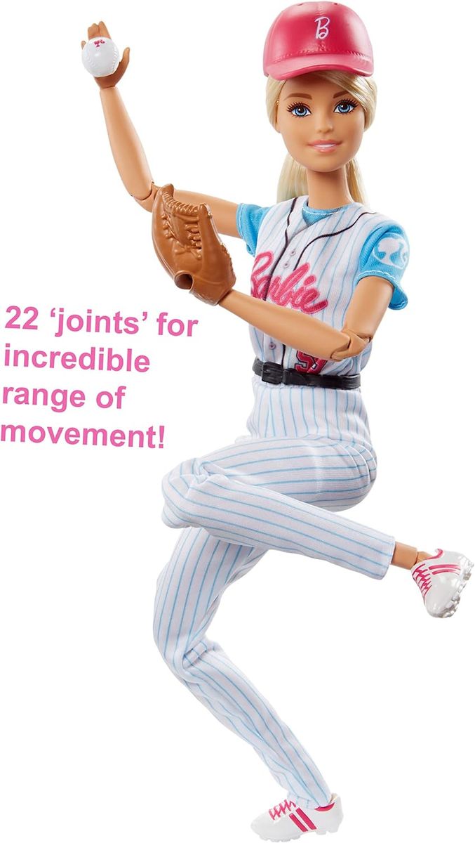 Ultra-Flexible Baseball Doll