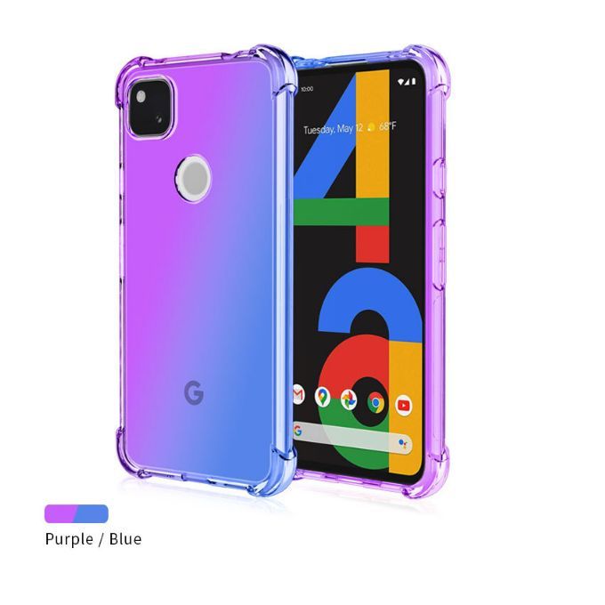 Google Pixel 4XL Case Gradient Silicone Phone Case