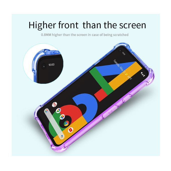 Google Pixel 4XL Case Gradient Silicone Phone Case