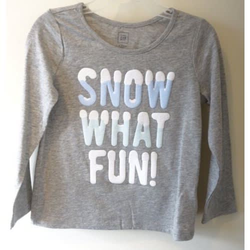 Snow What Fun Girls Top