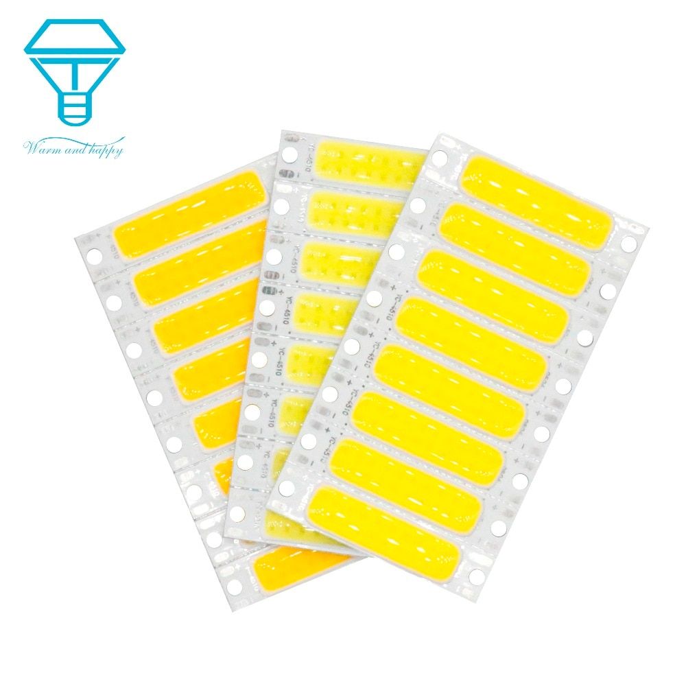 8pcs 5W COB LED Light Bulb COB Bar For FlashLight Wall Lamps Lights DIY