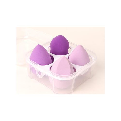 Makeup Sponge For Liquid Foundation, Cream & Powder Set Of 4