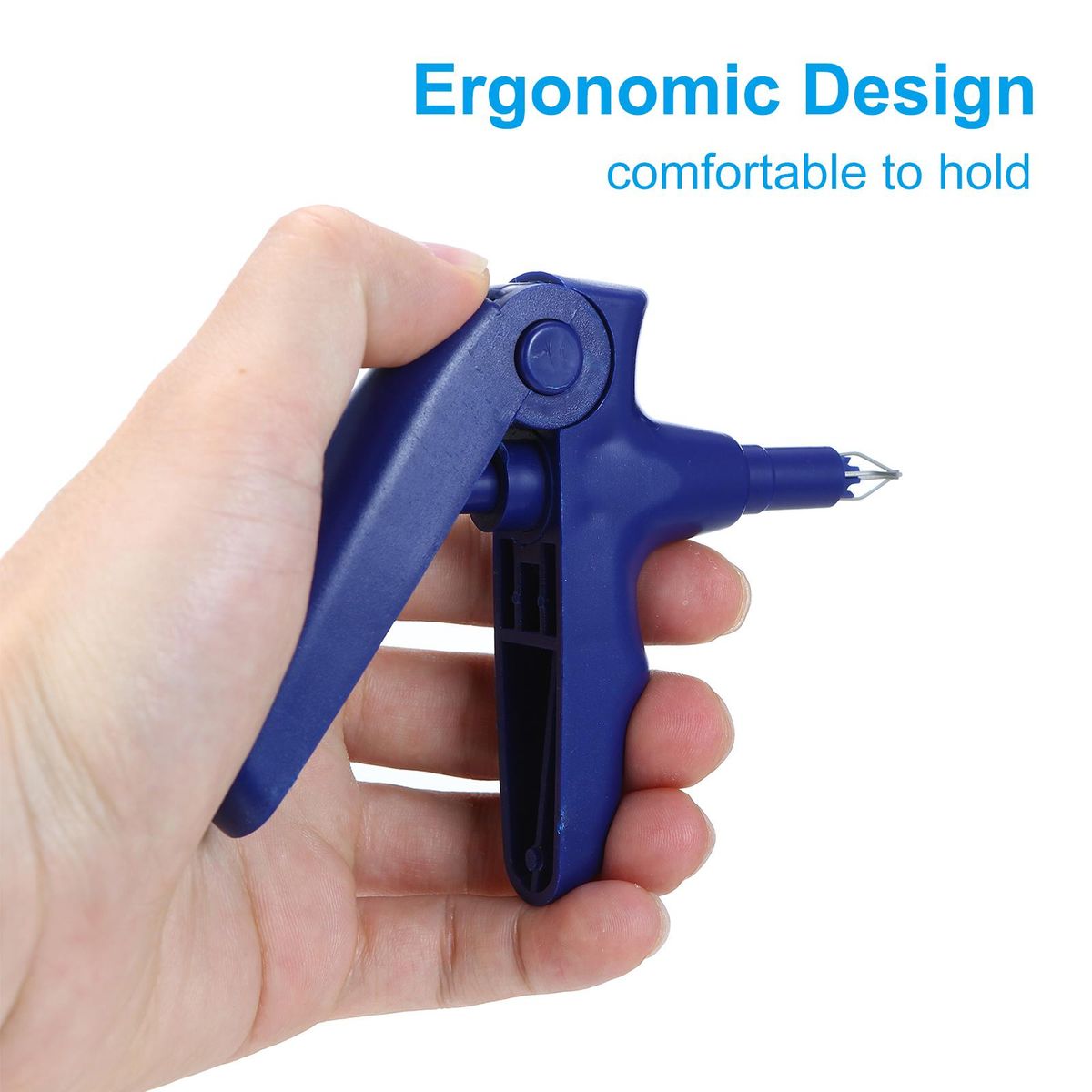 Dental Ligature Gun Orthodontic Gun for Braces Dispenser Elastic Band Chain Gun Orthodontic Tool