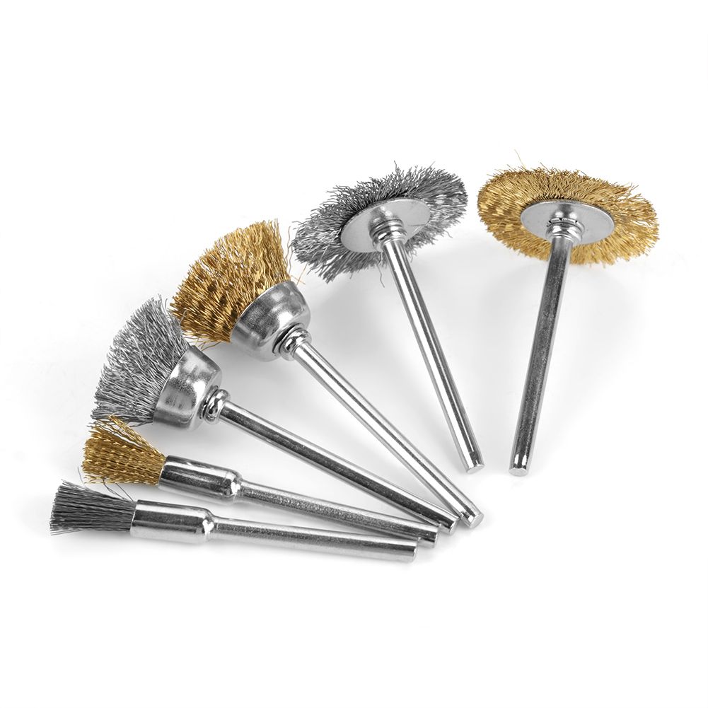 36pcs Br Wire Steel Wire Brush Set Pen Flat Cup Shaped