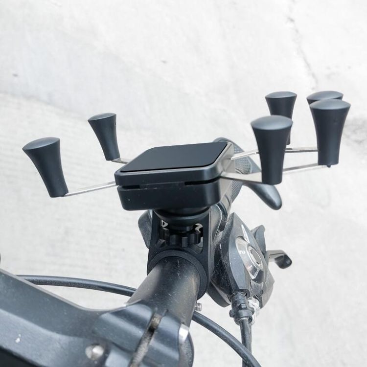 Metal Six Claw Cycling Mobile Phone Bracket